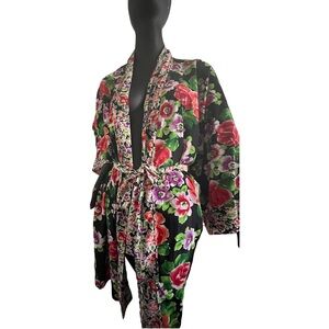 Floral Kimono Robe